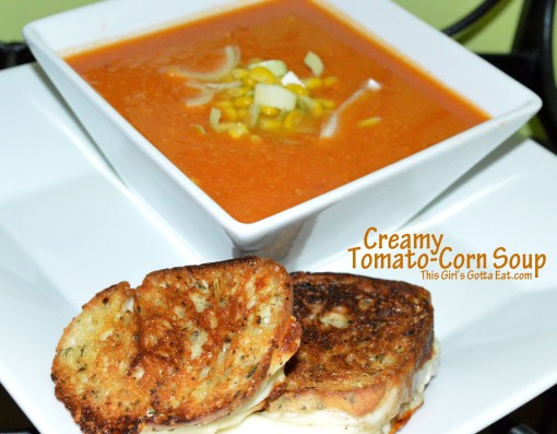Creamy Tomato-Corn Soup
